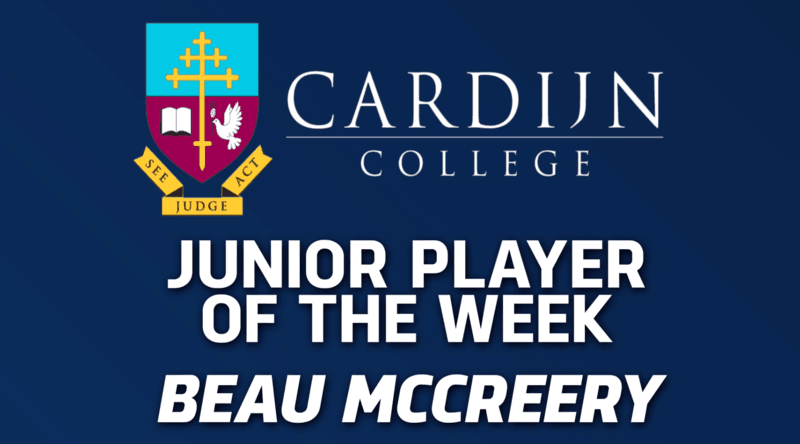 Panthers TV: Cardijn College Junior Player of the Week - Beau McCreery Panthers TV: Cardijn College Junior Player of the Week - Beau McCreery